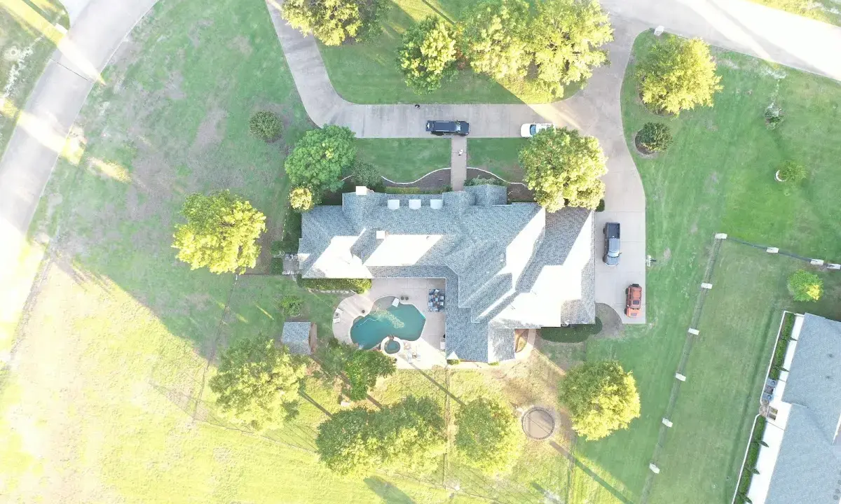 New shingle roof installation on a home in Wendell